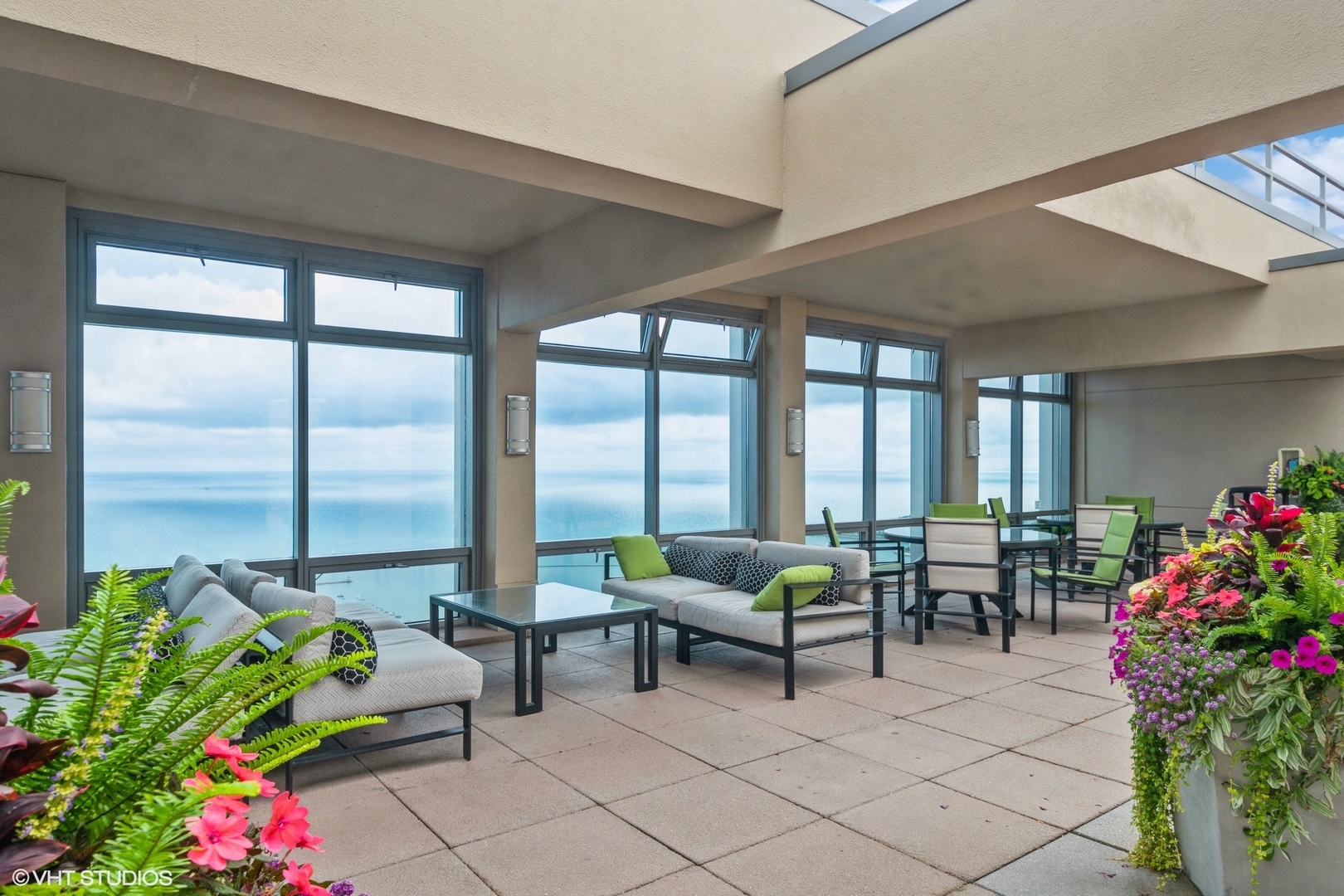 65 East Monroe Street, Unit 4405 Chicago, IL 60603 - Photo 24 of 27 a living room filled with furniture