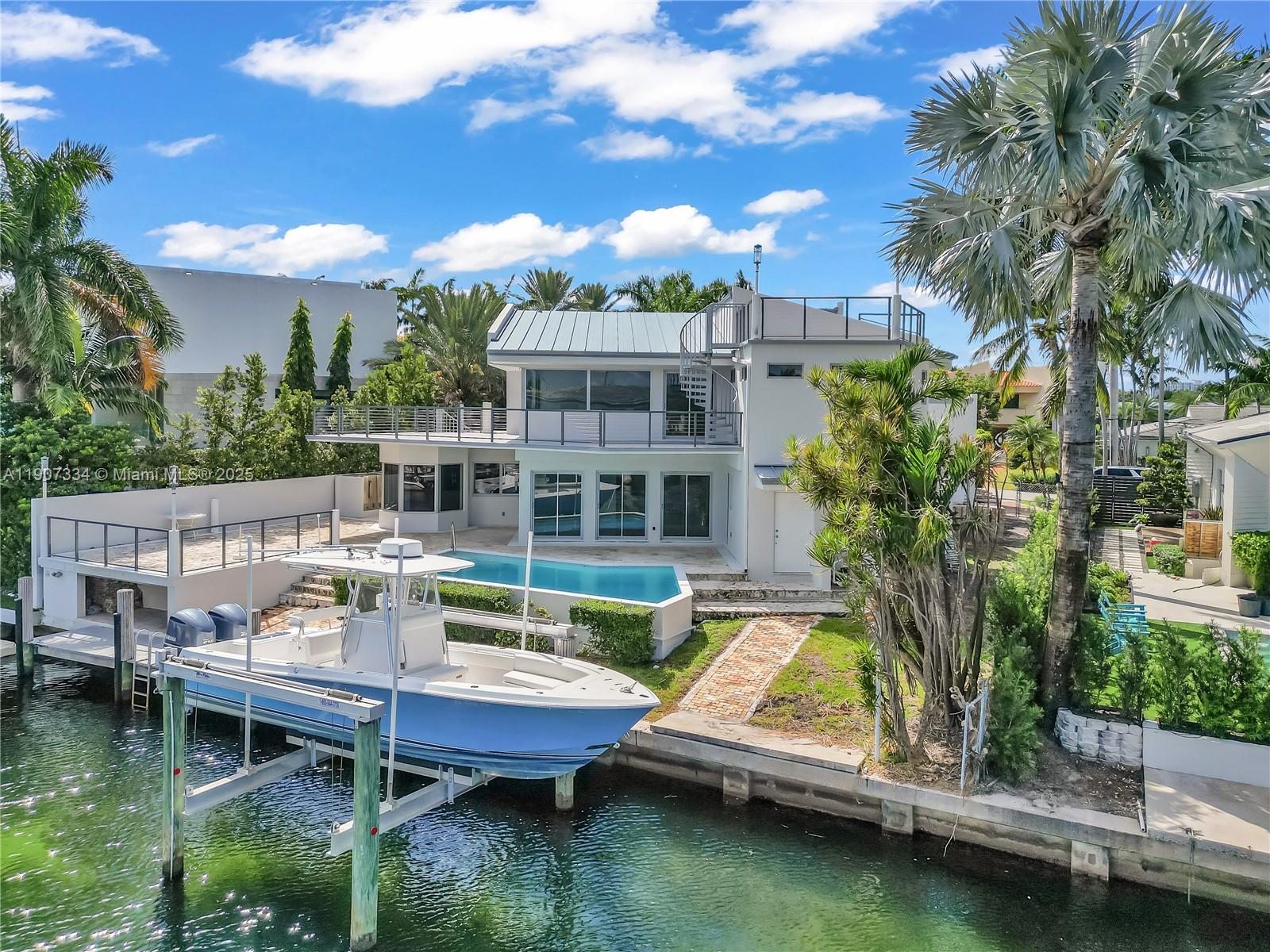 2089 Northeast 121st Road North Miami, FL 33181 - Photo 9 of 30 a view of a lake with a house