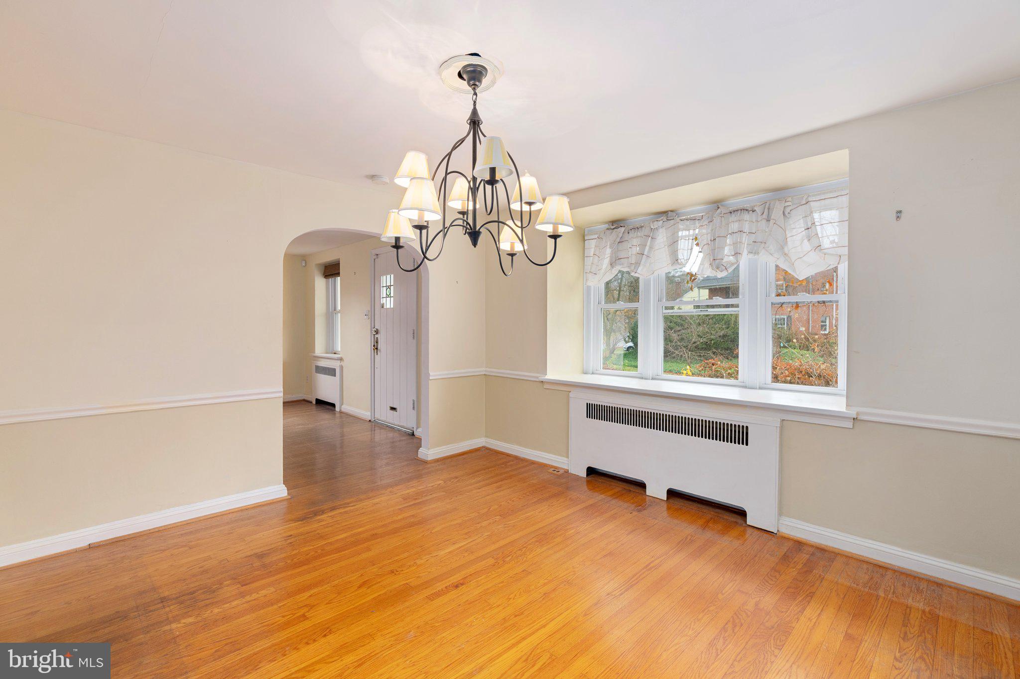 443 Old Farm Road Wyncote, PA 19095 - Photo 14 of 35 a view of livingroom with hardwood floor and windows