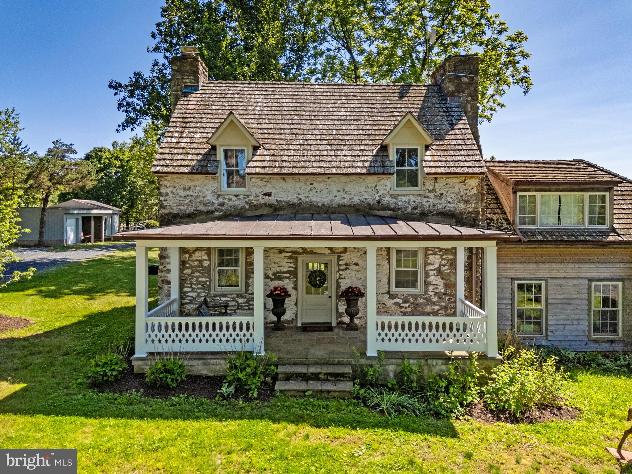 33195 Millville Road Upperville, VA 20184 - Photo 3 of 76 2-story fieldstone farmhouse w/front+ back porches