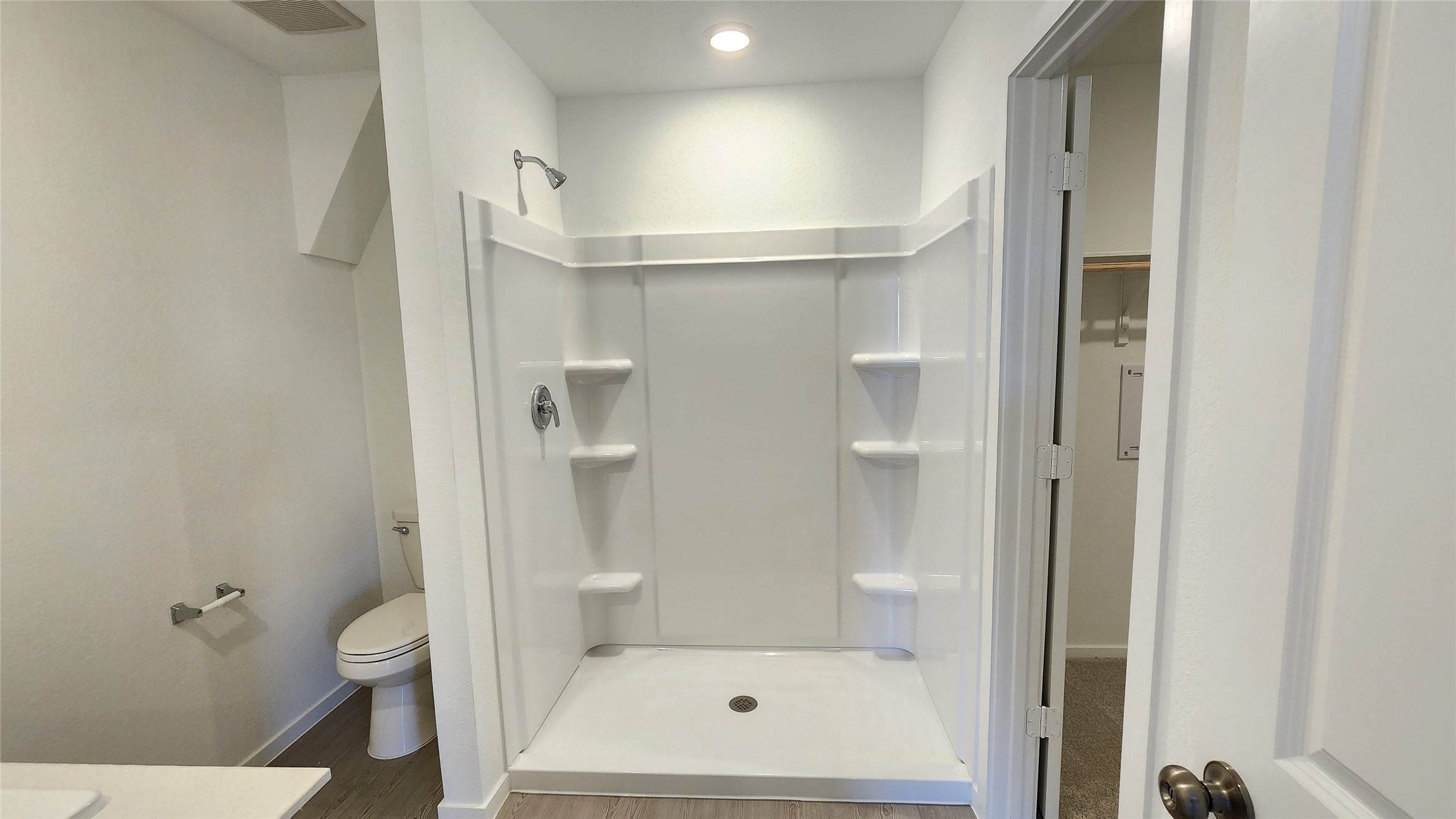 16210 Rustic Prairie Drive Hockley, TX 77447 - Photo 22 of 40 a bathroom with a shower a toilet and a sink