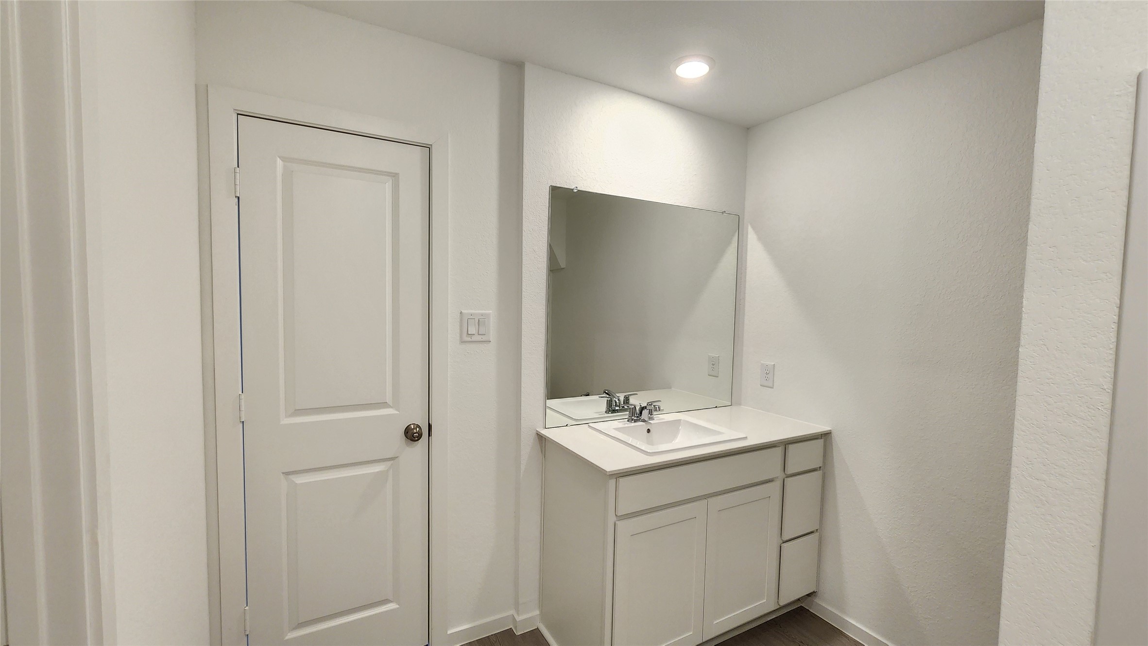 16210 Rustic Prairie Drive Hockley, TX 77447 - Photo 23 of 40 a bathroom with a sink vanity and mirror