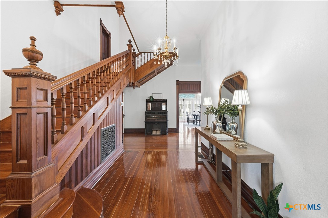300 Estelle Rice Street Moody, TX 76557 - Photo 6 of 48 a view of entryway and hall with wooden floor