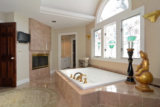 26 Hidden Brook Drive North Barrington, IL 60010 - Photo 11 of 22 a living room with furniture and a fireplace