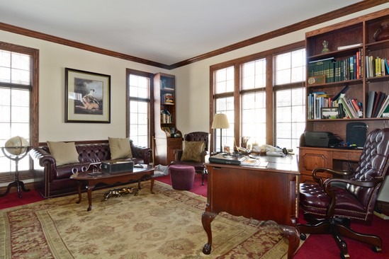 26 Hidden Brook Drive North Barrington, IL 60010 - Photo 9 of 22 a living room with furniture a bookshelf and a window