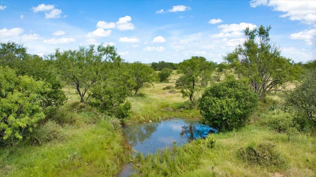 567 Walters Road Mason, TX 76856 - Photo 20 of 26 a view of a lake with a yard