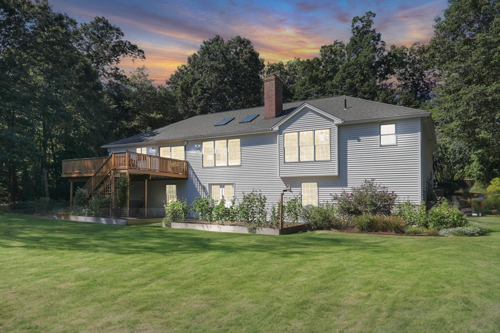 33 Old Reed Road Monson, MA 01057 - Photo 32 of 42 a front view of a house with garden