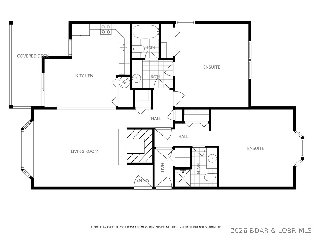 1109 Passover Road, Unit O6 Osage Beach, MO 65065 - Photo 40 of 40 Floor Plan Approximate