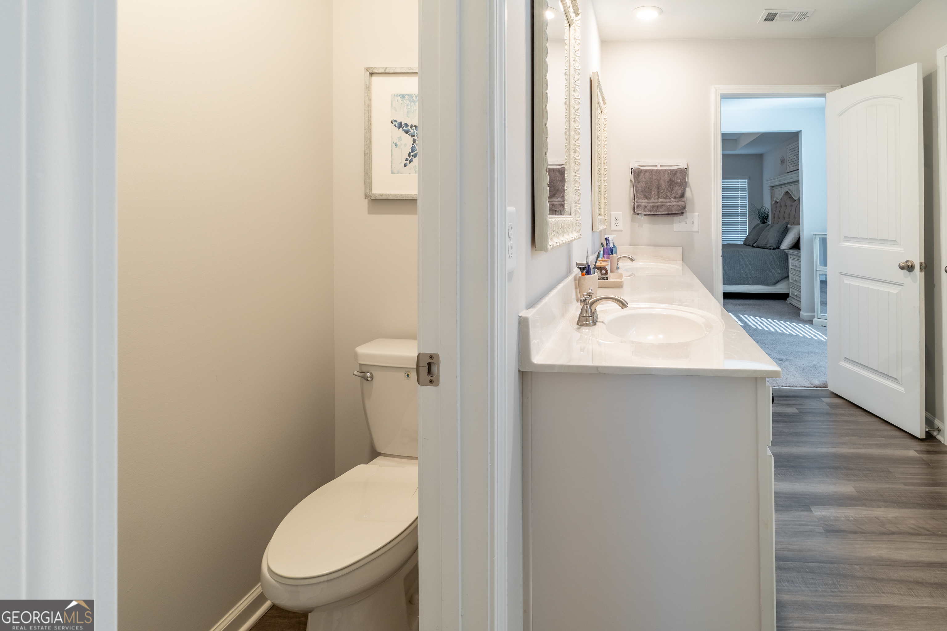 728 Cherokee Rose Bremen, GA 30110 - Photo 42 of 78 a bathroom with a sink toilet and shower