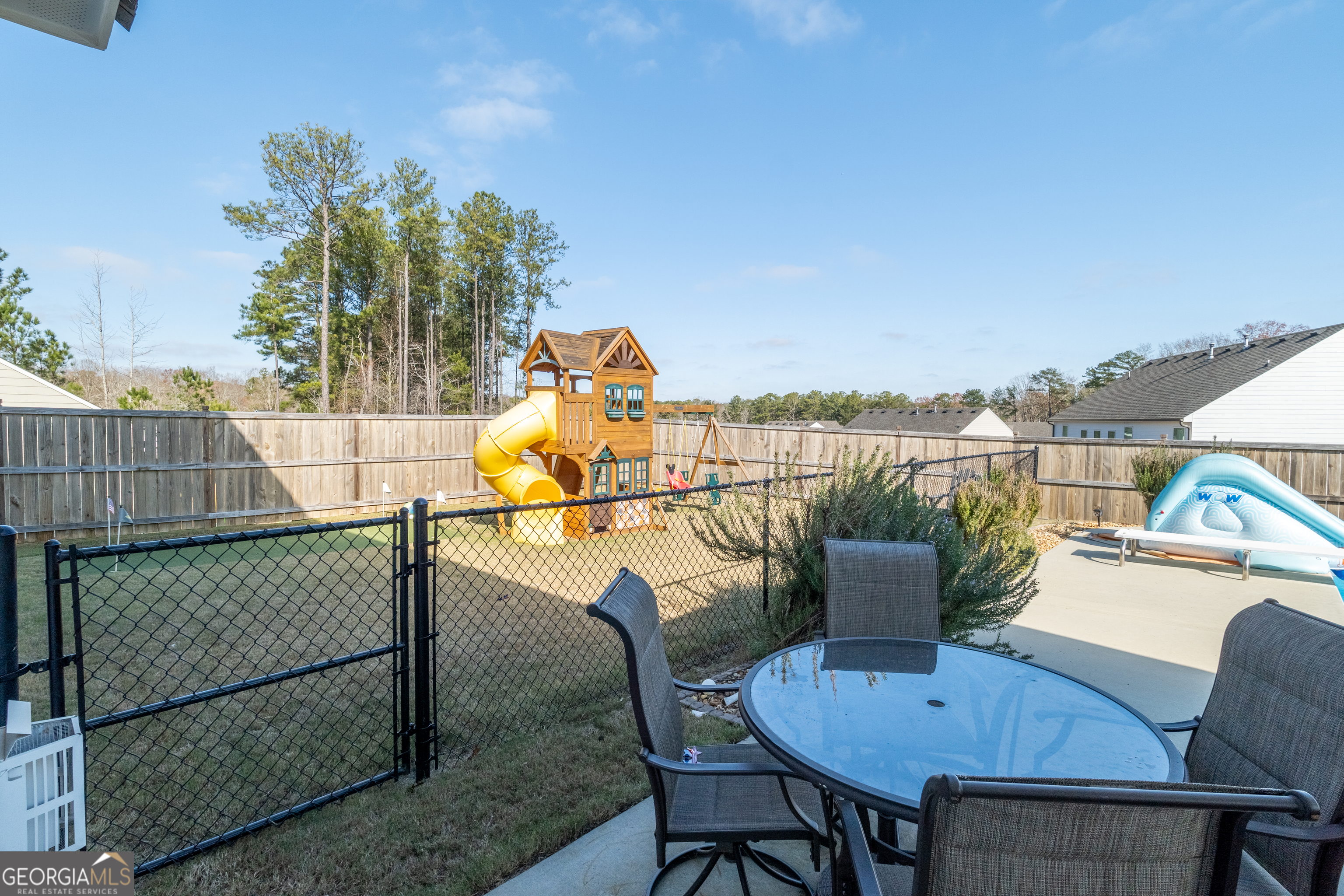728 Cherokee Rose Bremen, GA 30110 - Photo 53 of 78 a view of a balcony with furniture