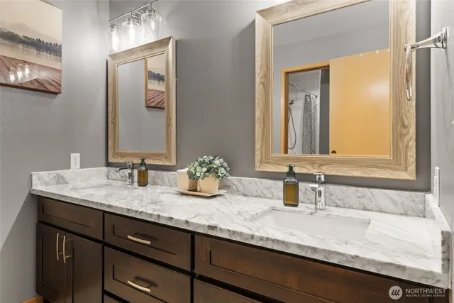 a view of kitchen with furniture and outdoor shower