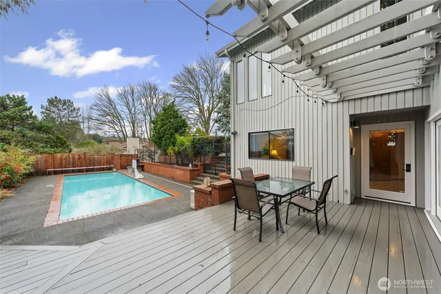 a outdoor space with chairs