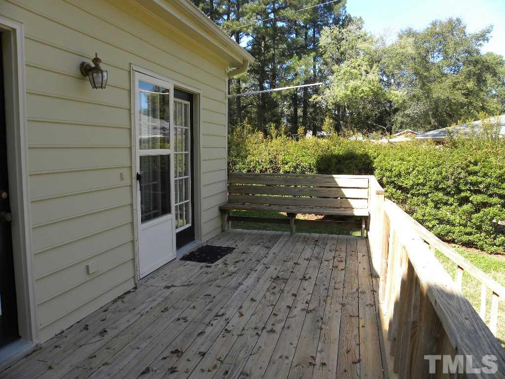 1238 Shadow Bark Court Raleigh, NC 27603 - Photo 14 of 17 a view of outdoor space and deck