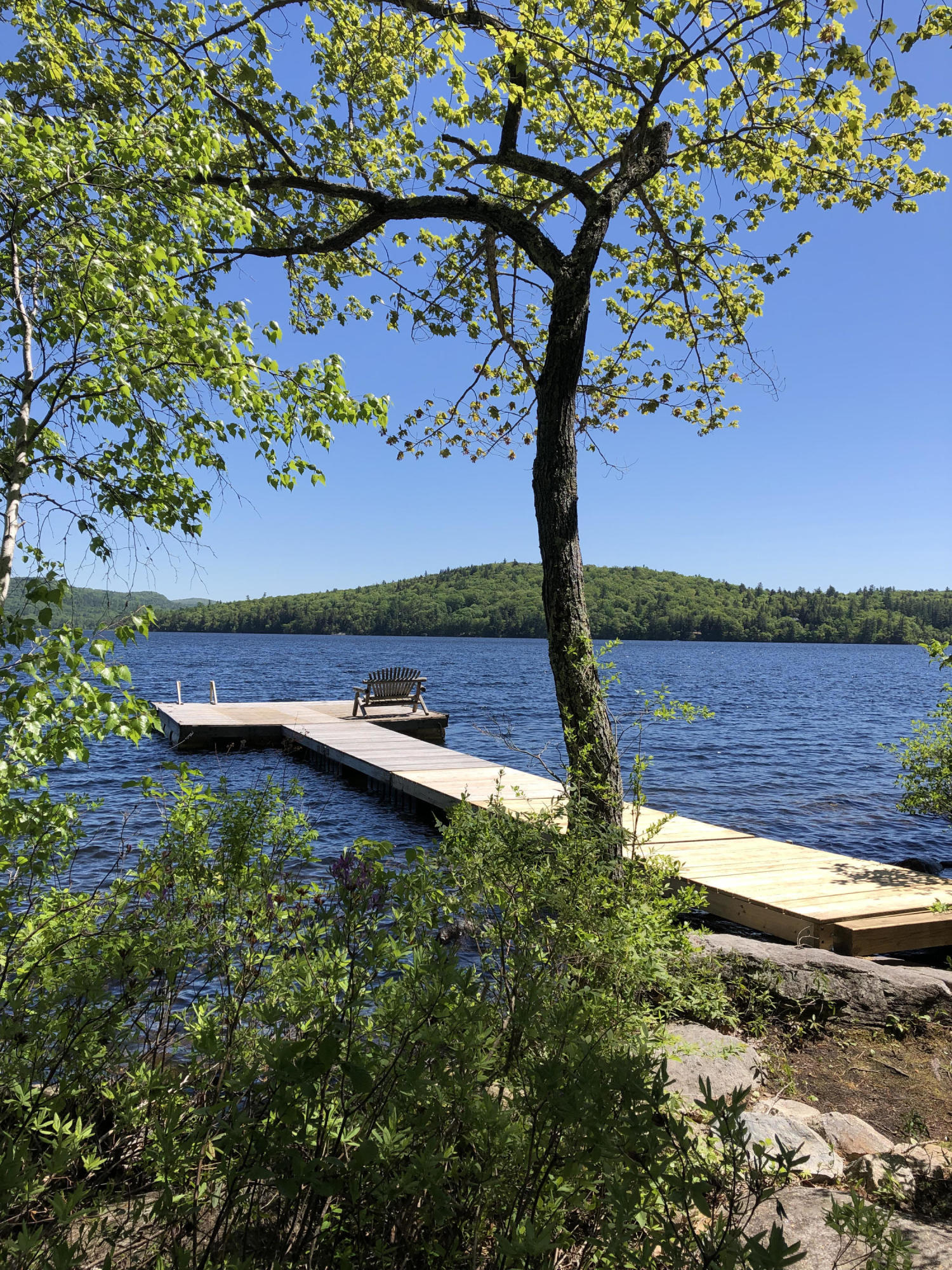21 Lily Cove Road Lovell, ME 04051 - Photo 16 of 28 Dock and lake new ramp