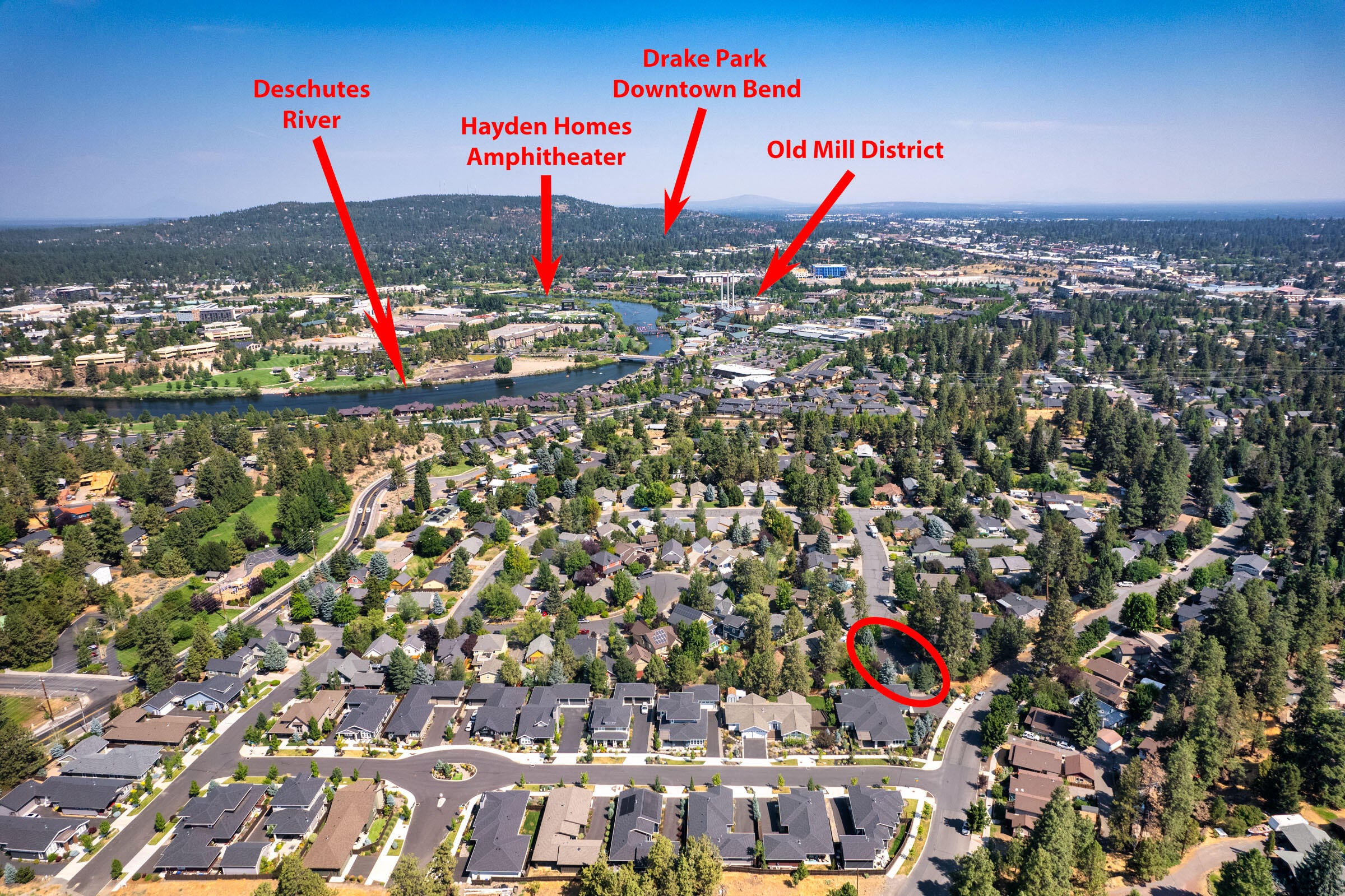 1175 Southwest Ellenhurst Place Bend, OR 97702 - Photo 43 of 53 106_Aerials_1175 SW Ellenhurst_Pro Prope