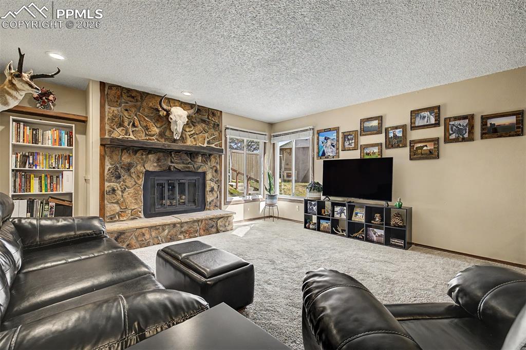 1140 Magic Lamp Way, Unit 3 Monument, CO 80132 - Photo 6 of 23 a living room with furniture and a flat screen tv
