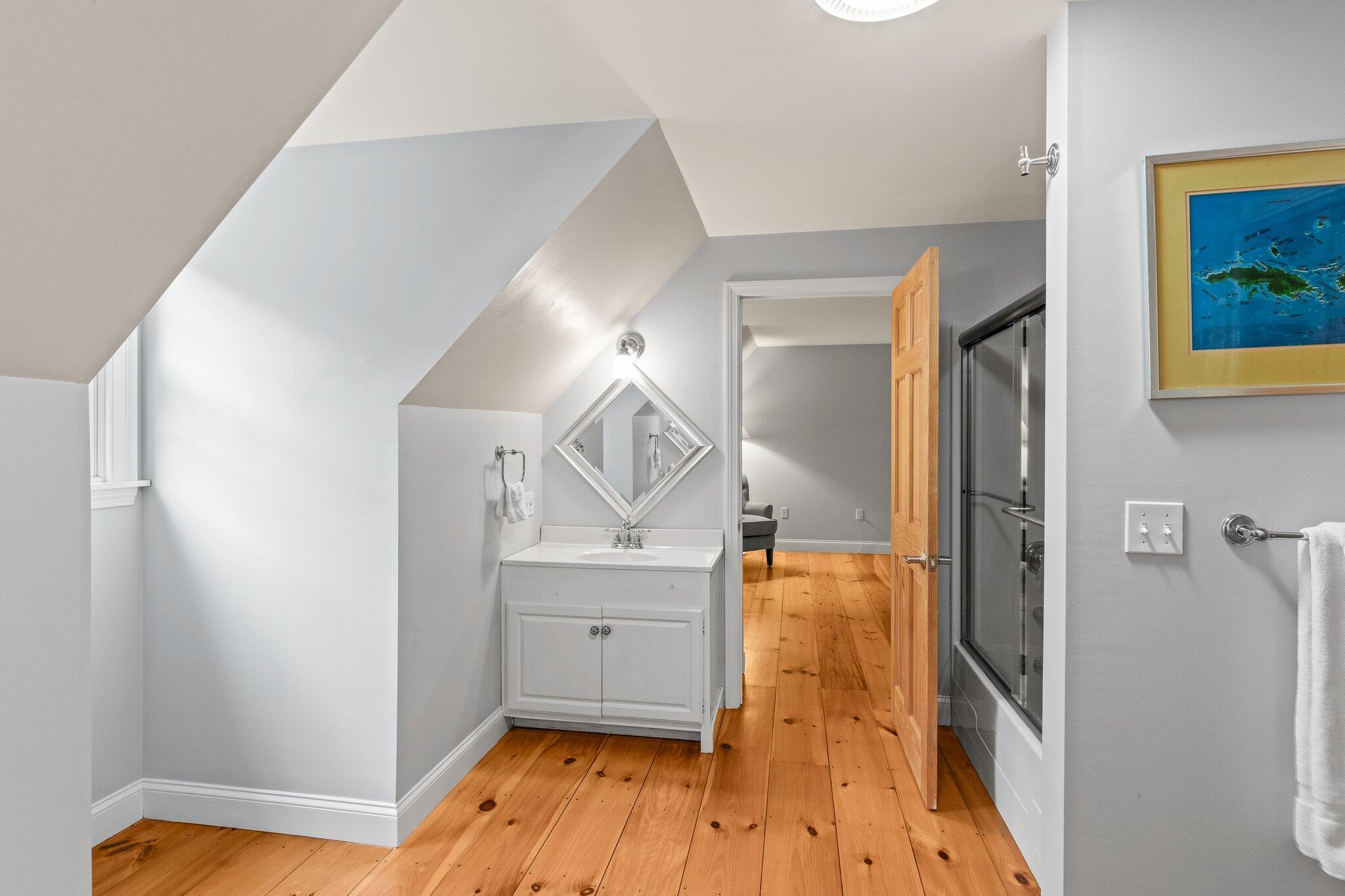 1756 Osterville West Barnstable Road West Barnstable, MA 02668 - Photo 34 of 62 a bathroom with a sink and mirror