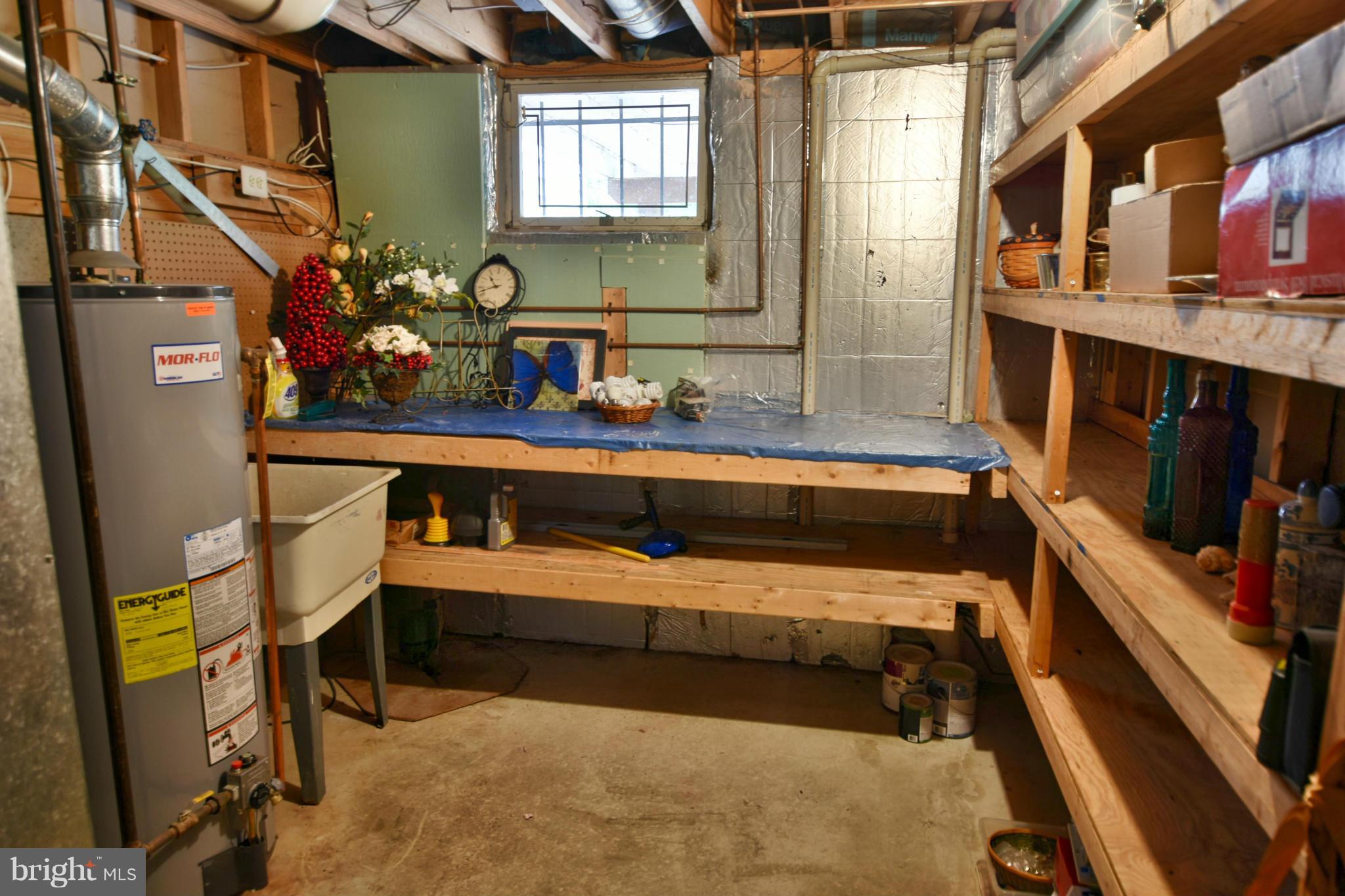2040 Middlebridge Drive Silver Spring, MD 20906 - Photo 23 of 30 Basement With Shelving