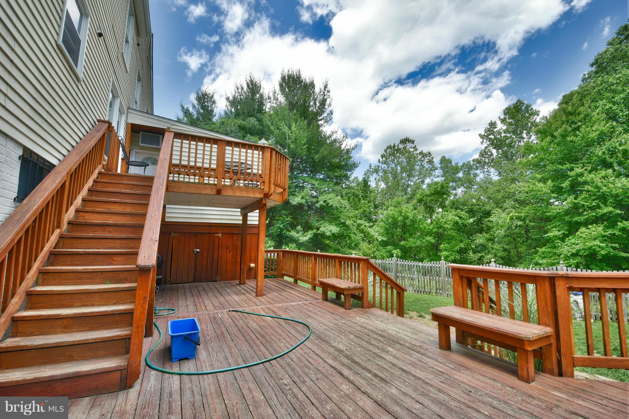 2040 Middlebridge Drive Silver Spring, MD 20906 - Photo 24 of 30 Two level deck with storage