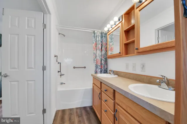 a bathroom with a sink and a bathtub