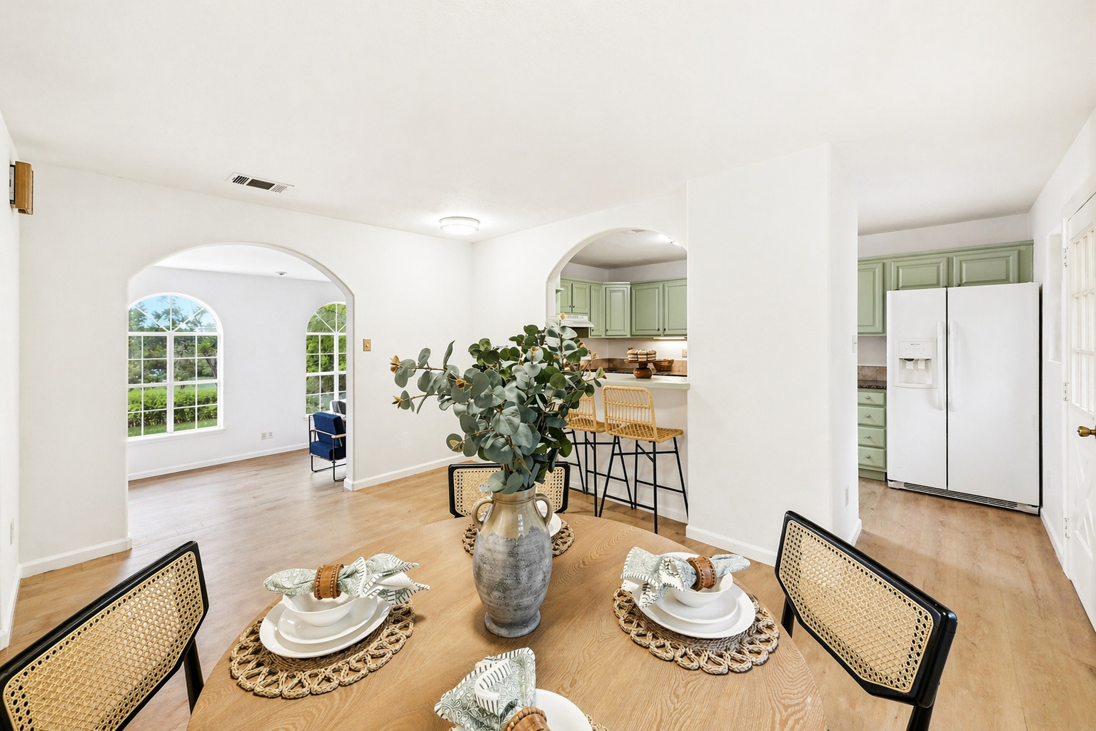 2405 Bahama Road Austin, TX 78733 - Photo 13 of 39 a view of a dining room with furniture window and wooden floor