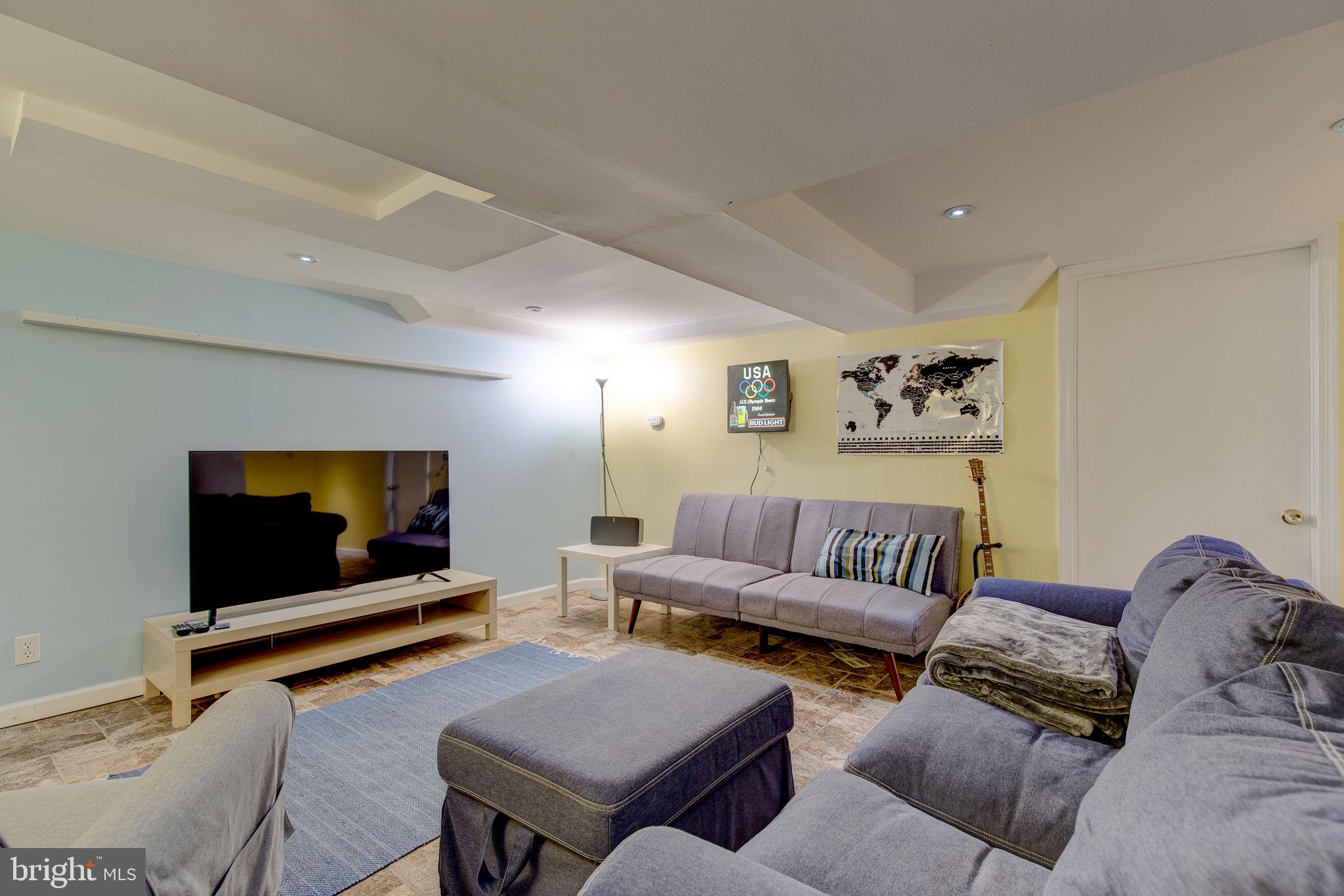 520 Rutgers Avenue Swarthmore, PA 19081 - Photo 28 of 37 Second Family Room (finished basement)