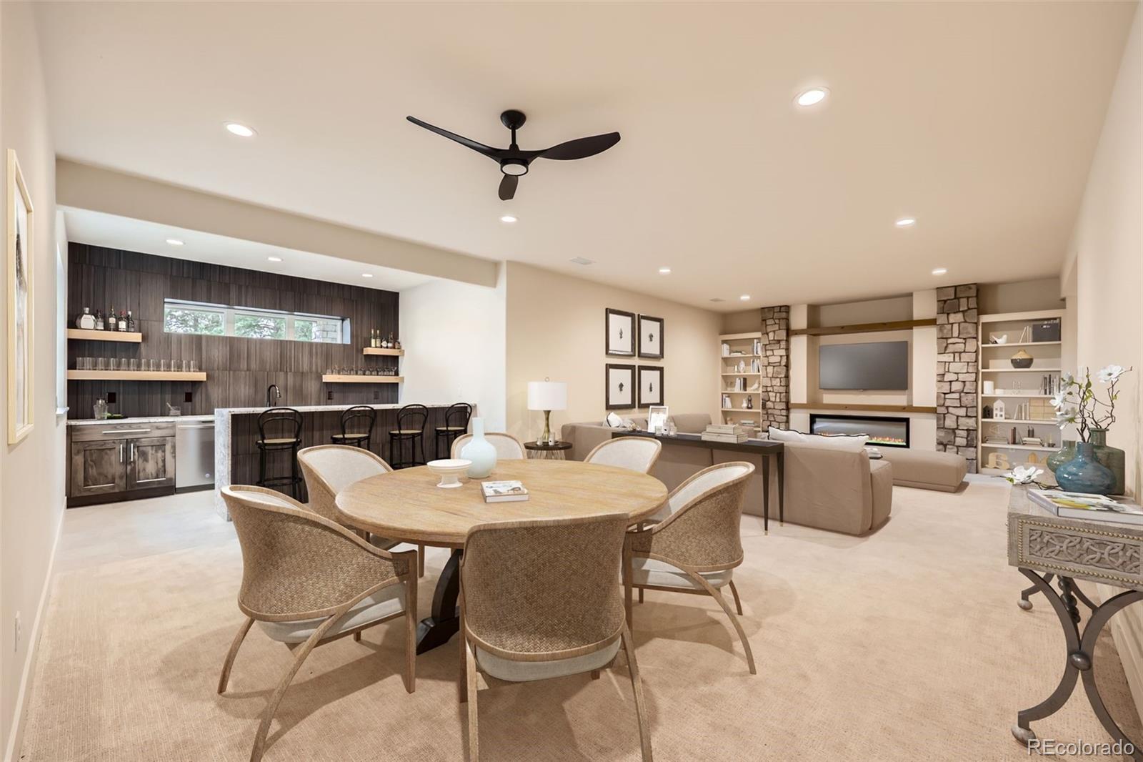 5841 Powell Road Parker, CO 80134 - Photo 50 of 50 a dining room with furniture and window