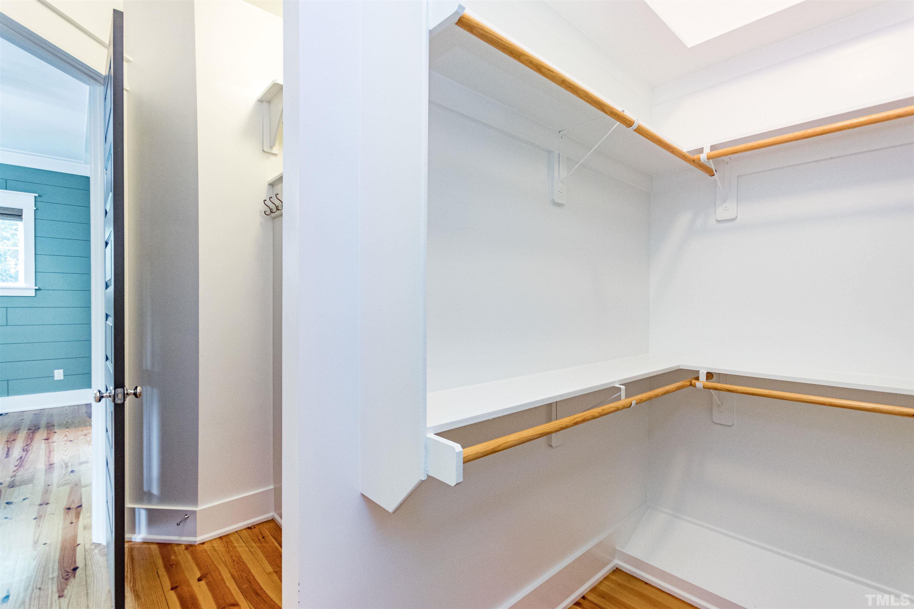 610 New Road Raleigh, NC 27608 - Photo 14 of 24 a view of a room with rack on the wall