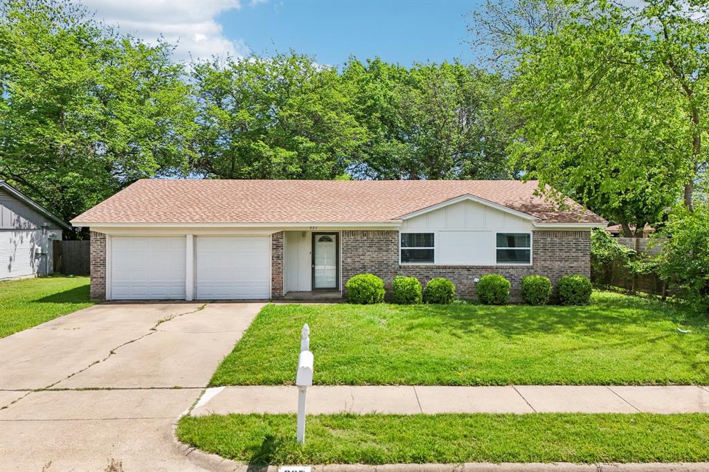 337 Apache Trail Keller, TX 76248 - Photo 25 of 36 a aerial view of a house next to a yard and potted plants