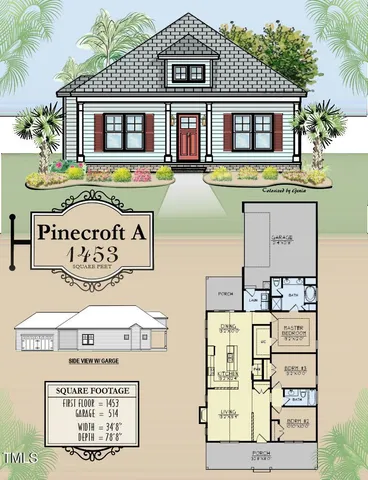 $329,900 | 110 Mason Street, Princeton, NC 27569