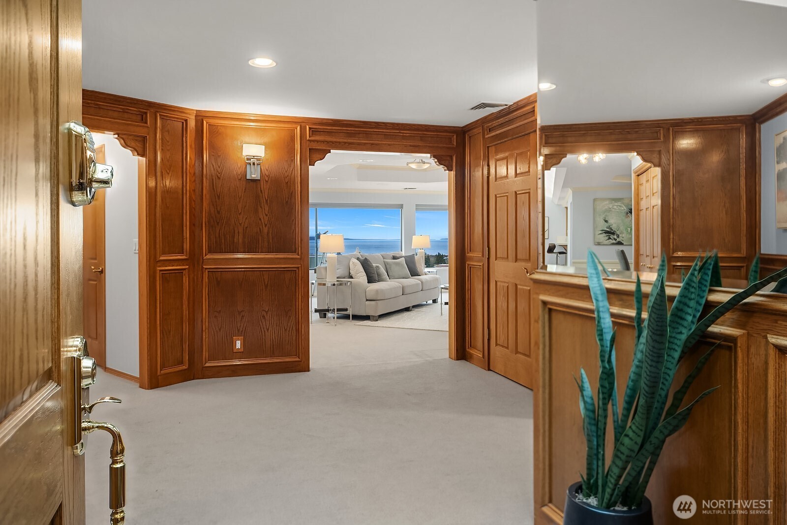 505 Pine Street, Unit 301 Edmonds, WA 98020 - Photo 2 of 40 a view of a hallway with bathroom and shower