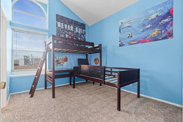 a room with furniture and window