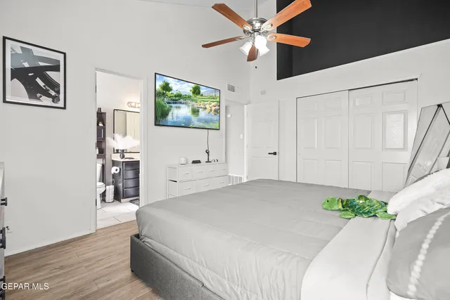 a view of a backyard of the house