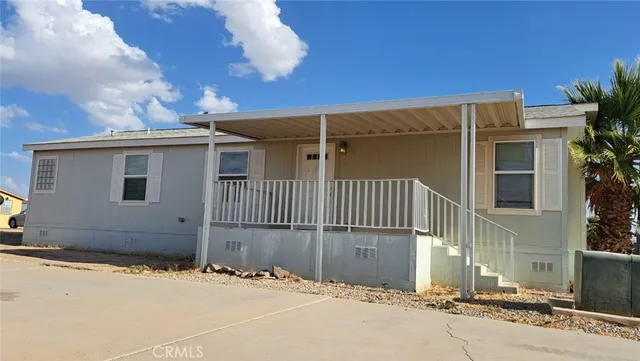a backyard of a house