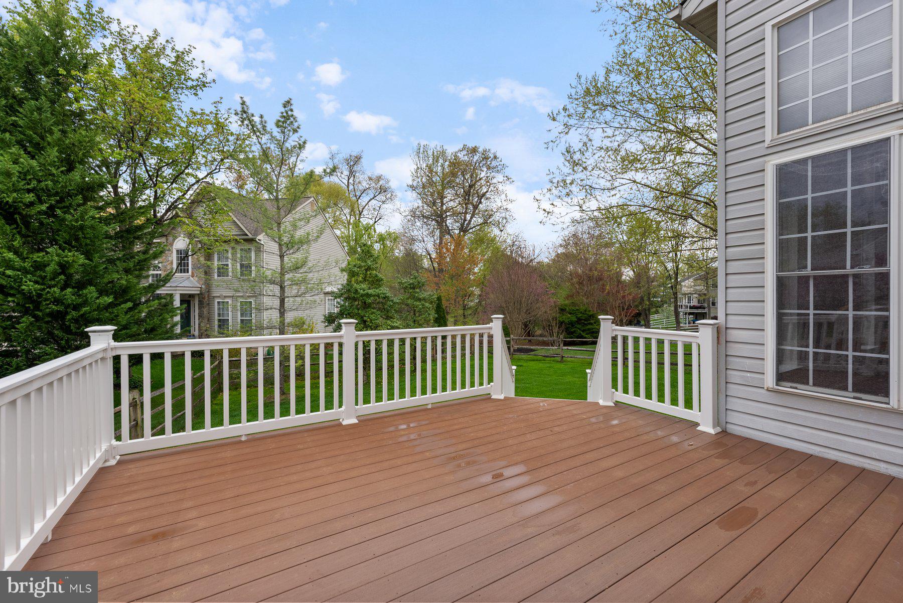 850 Sunny Chapel Road Odenton, MD 21113 - Photo 18 of 53 a view of a wooden deck
