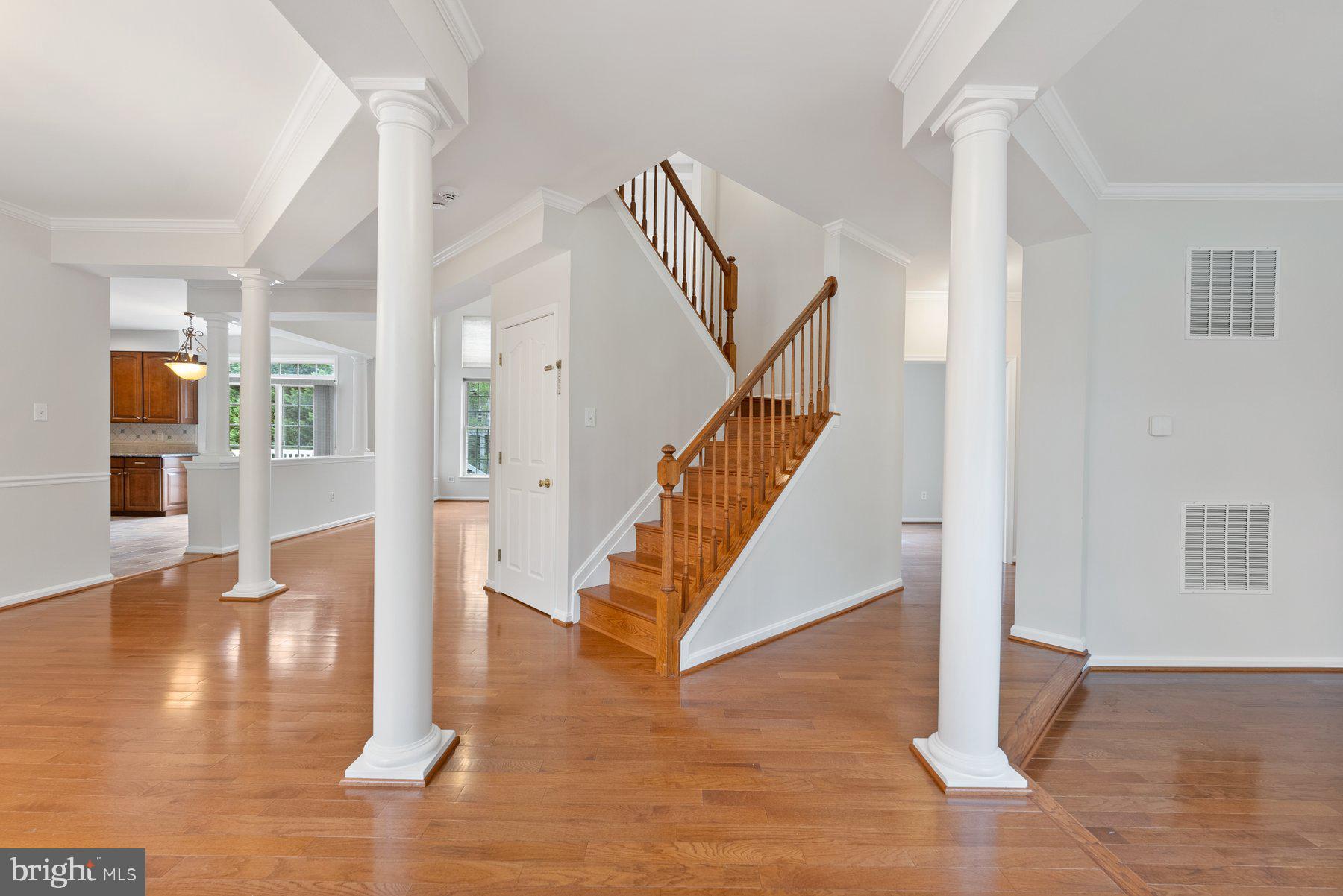 850 Sunny Chapel Road Odenton, MD 21113 - Photo 4 of 53 a view of entryway and hall with wooden floor
