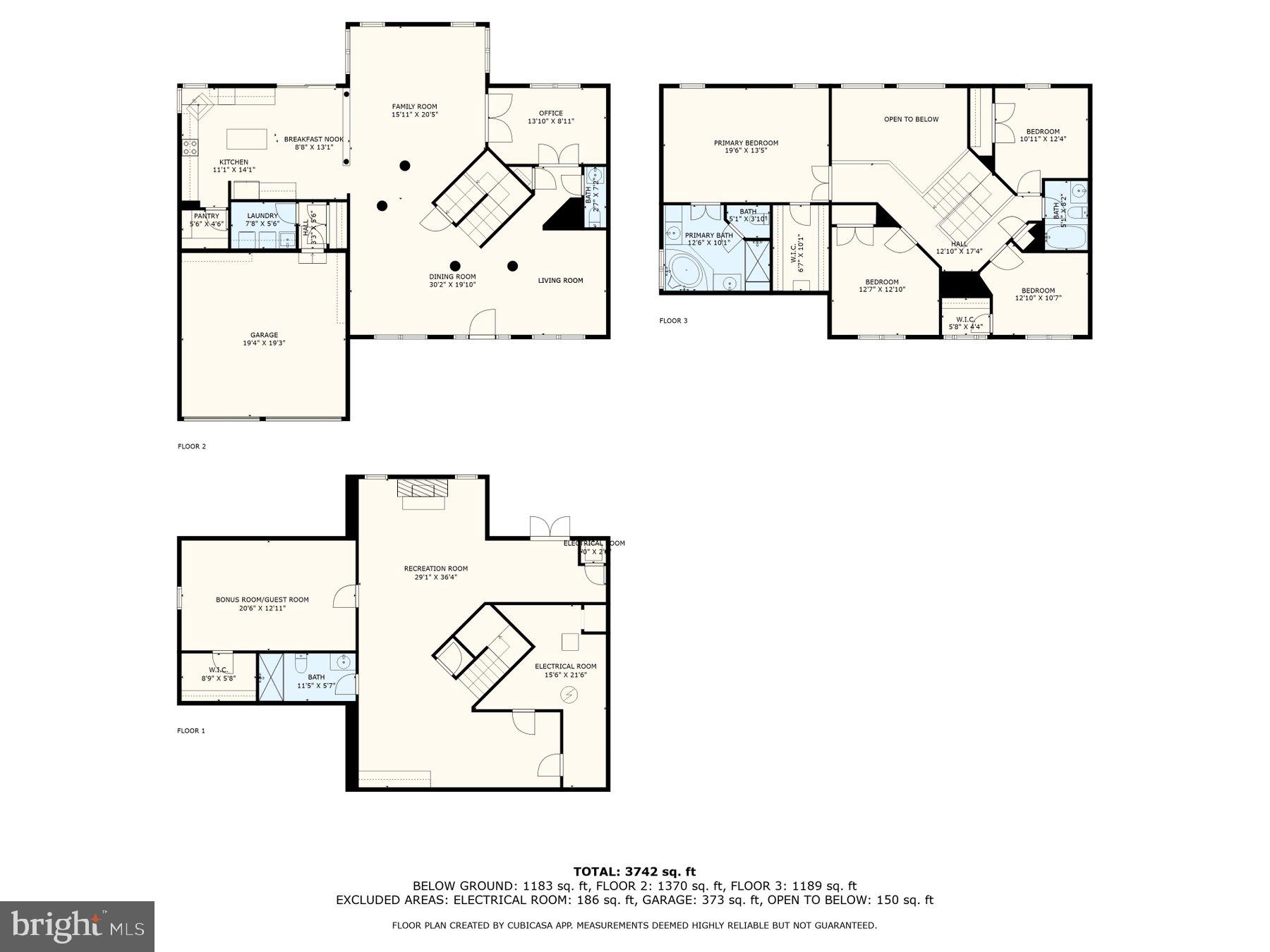 850 Sunny Chapel Road Odenton, MD 21113 - Photo 53 of 53 Whole House Floorplan