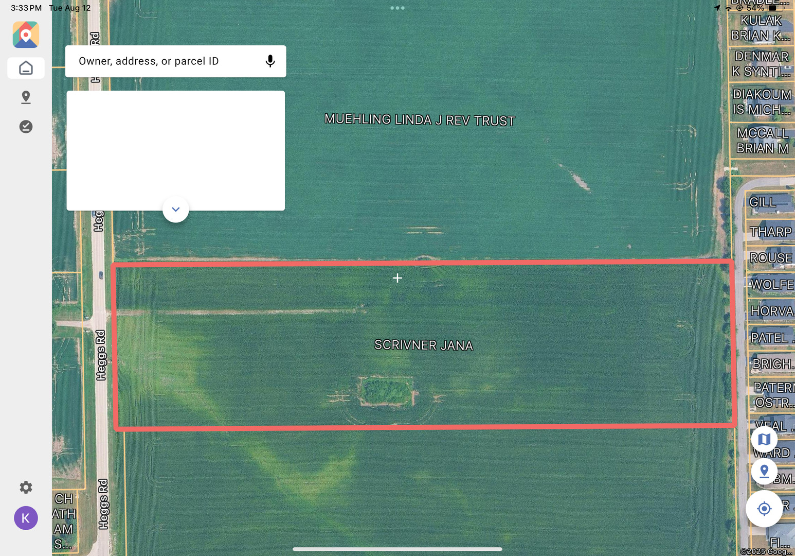 10.38-acres South Heggs Road Plainfield, IL 60585 - Photo 25 of 28 a view of a wooden floor