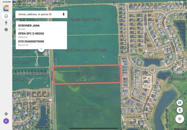 $1,140,762 | 10.38-acres South Heggs Road, Plainfield, IL 60585