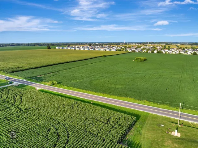 a view of an ocean and beach