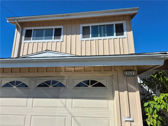 a front view of a house with entryway