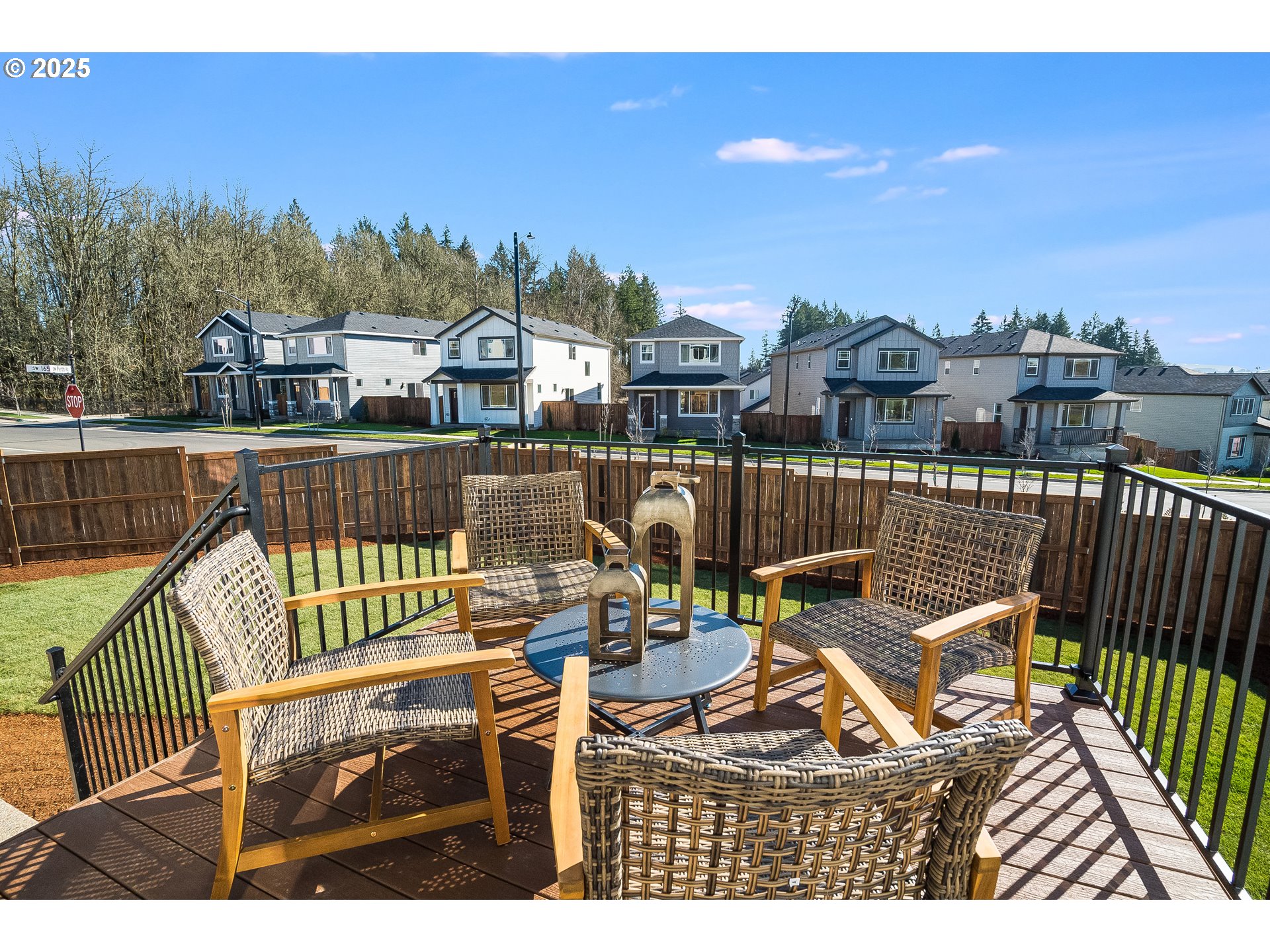 16698 Southwest Rubicon Lane Portland, OR 97224 - Photo 12 of 28 a view of a roof deck with couches