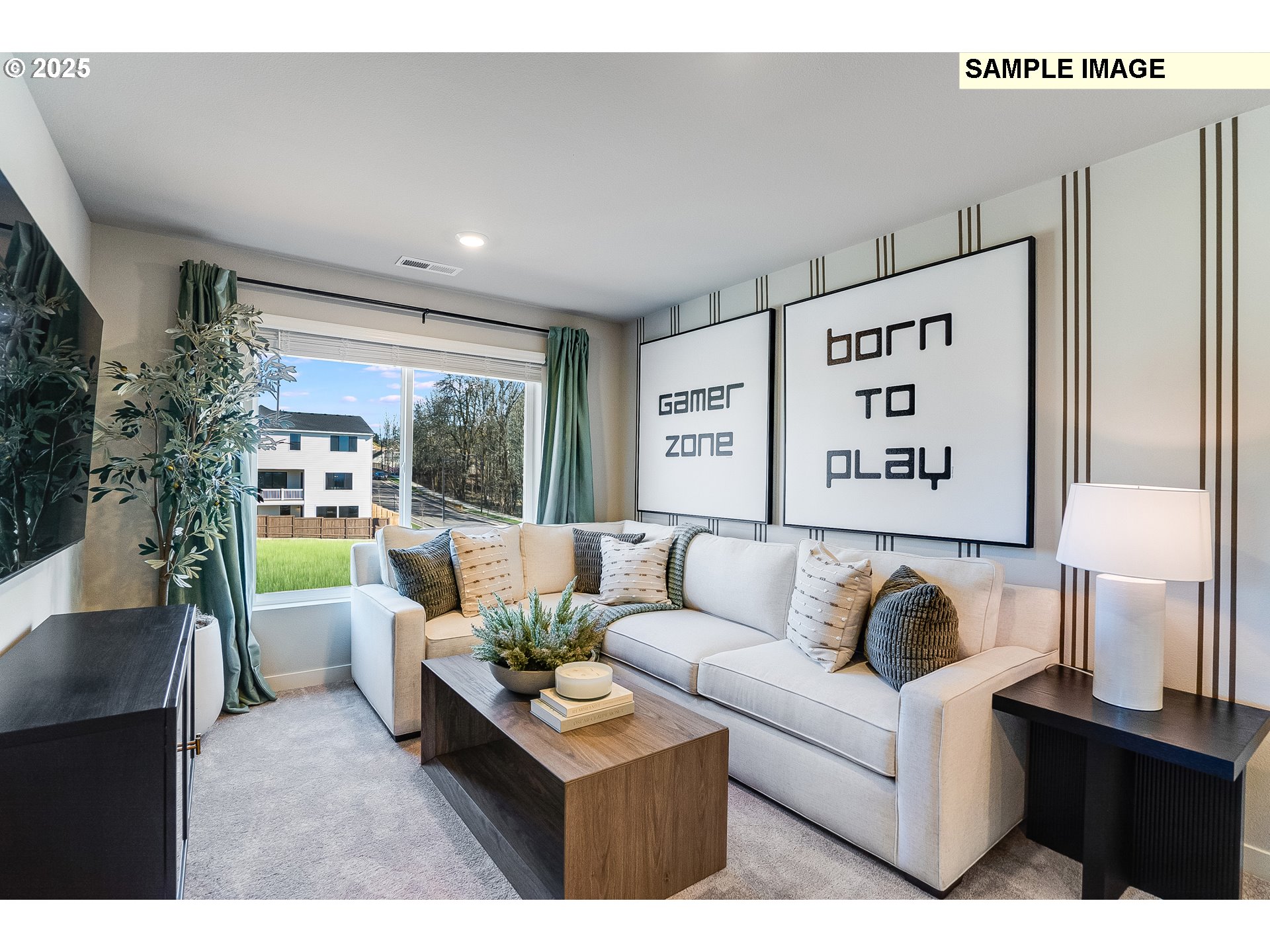 16698 Southwest Rubicon Lane Portland, OR 97224 - Photo 20 of 28 a living room with furniture and a large window