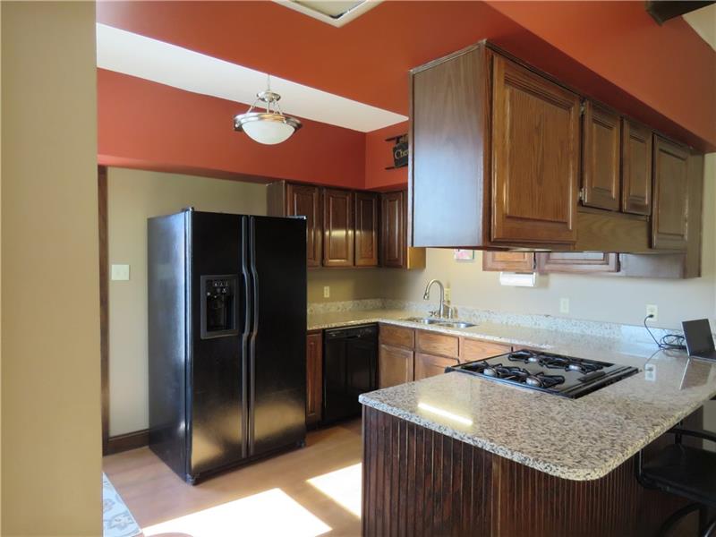 405 Soose Road Pittsburgh, PA 15209 - Photo 9 of 24 Granite Counter Tops in Stylish Kitchen.