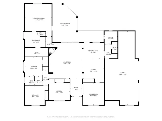 a picture of floor plan