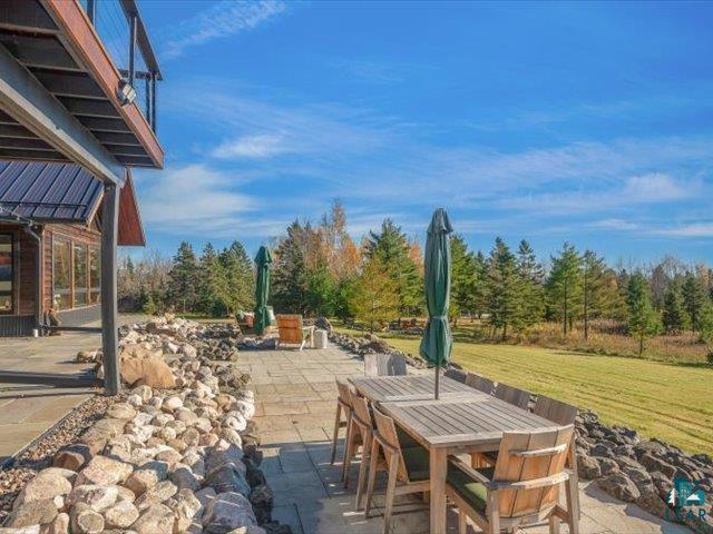5508 Nordling Road Duluth, MN 55804 - Photo 50 of 58 View of patio / terrace with outdoor dining area