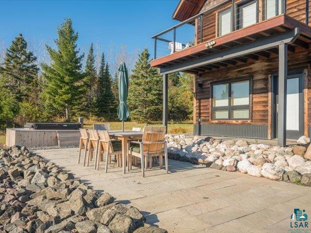 5508 Nordling Road Duluth, MN 55804 - Photo 55 of 58 Patio / terrace featuring outdoor dining area and a patio area