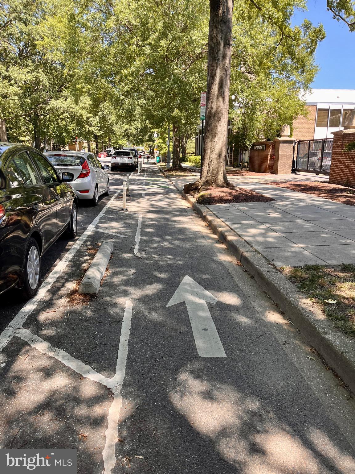 1340 4th Street Southwest, Unit T1340 Washington, DC 20024 - Photo 24 of 40 a view of a street with cars parked