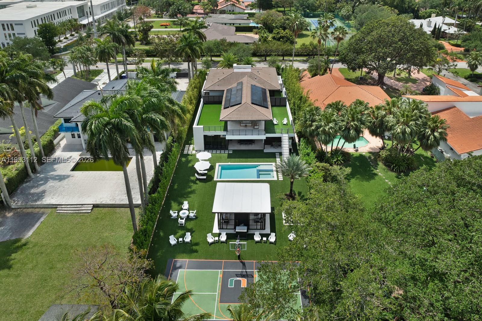 6031 Southwest 88th Street Miami, FL 33156 - Photo 58 of 81 an aerial view of a house