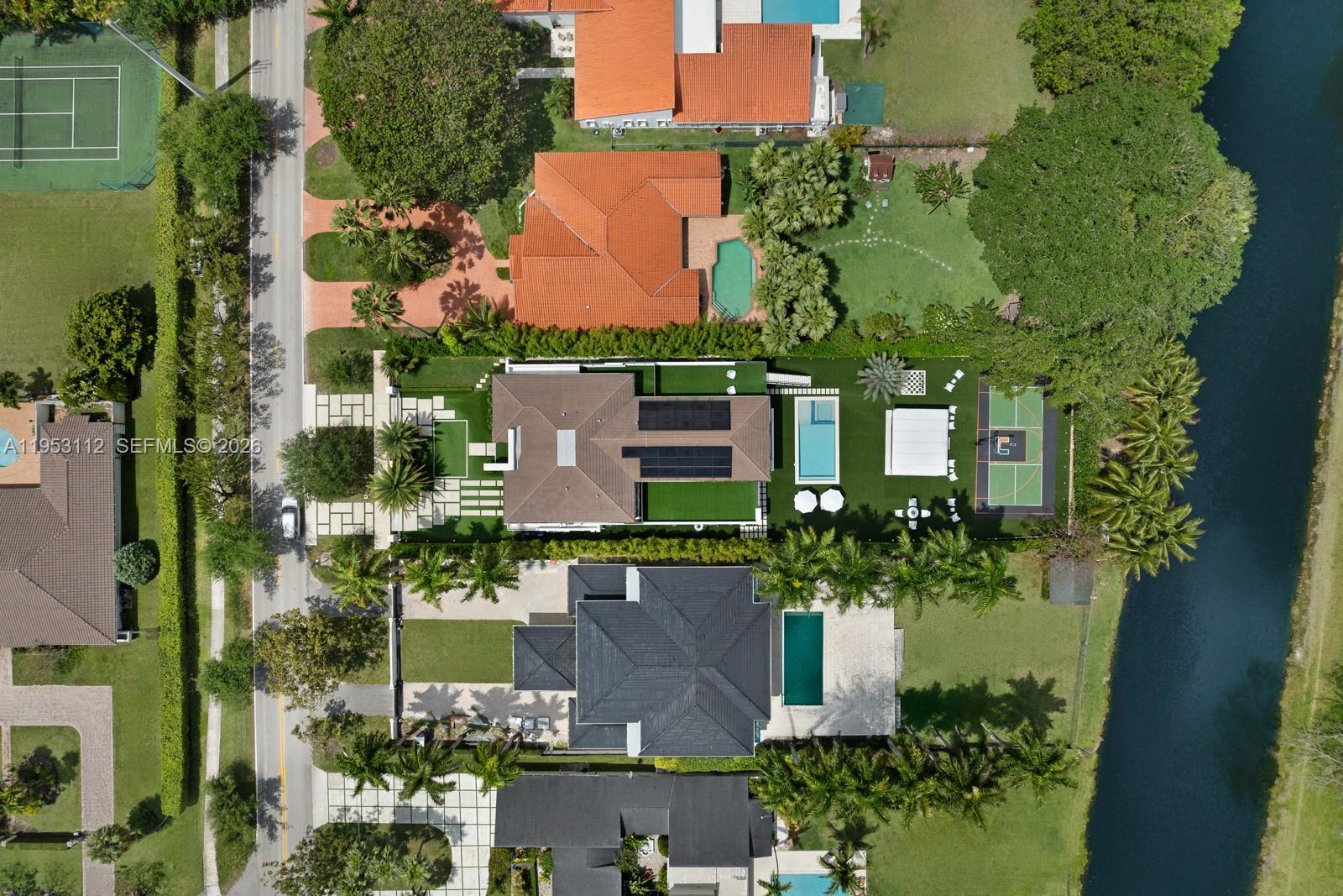 6031 Southwest 88th Street Miami, FL 33156 - Photo 80 of 81 an aerial view of a house with outdoor space